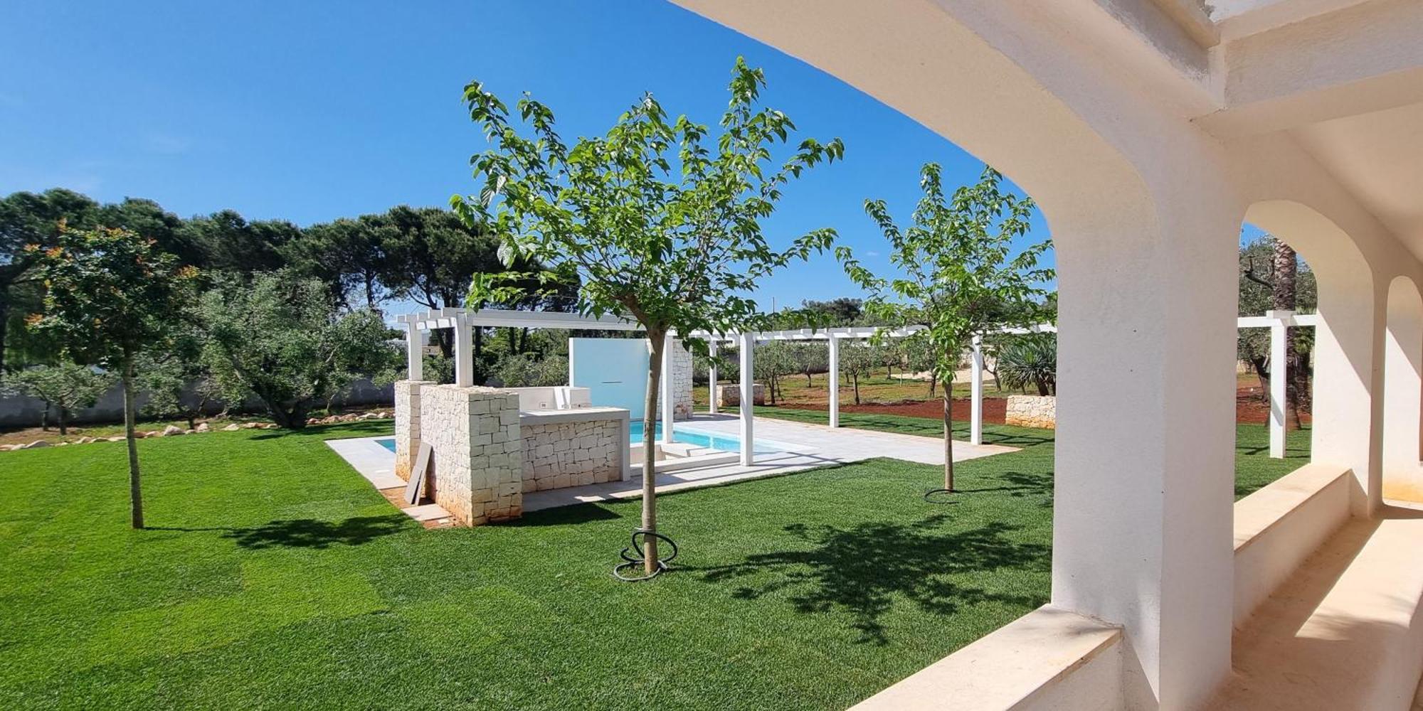 Villa Serena Piscina Tra Ulivi,6 Km Dalla Spiaggia Serranova Extérieur photo